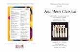 Midwestern State University presents Jazz Meets Classical