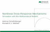 Nonlinear Dose-Response Mechanisms