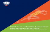Caribbean Actuarial Association 28th Annual Conference 28 ...