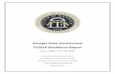 Georgia State Government FY2014 Workforce Report