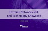 Extreme Networks NFL and Technology Showcase