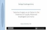 Selective Surgery as an Option in the Treatment of Locally ...