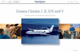 Cessna Citation I, II, S/II and V - FlightSafety