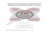 Clinical Transition Framework: for Maine Rural ...