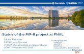 Status of the PIP-II project at FNAL