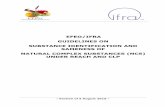 EFEO/IFRA GUIDELINES ON SUBSTANCE IDENTIFICATION AND ...