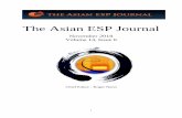 The Asian ESP Journal - ed