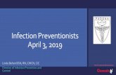 Infection Preventionists April 3, 2019