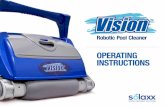 Vision Pool cleaner robot manual - media.thepoolfactory.com
