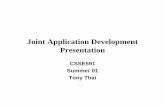 Joint Application Development Presentation
