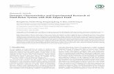 Research Article Dynamic Characteristics and Experimental ...
