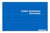 KofSfax Solutions Overview - Fujitsu