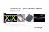Latest Physical Layer test Methodologies in SATASAS 6G
