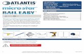 Micro Star™ Installation Instructions for RailEasy™ Systems