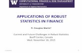 APPLICATIONS OF ROBUST STATISTICS IN FINANCE