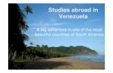 Studies abroad in Venezuela