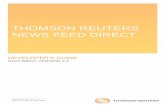 THOMSON REUTERS NEWS FEED DIRECT