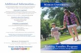 WFG Bifold Brochure 7-16 - Marian University