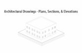 Architectural Drawings Plan-Section-Elevation