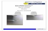 599315A Dishdrawer SVB US, CA Parts