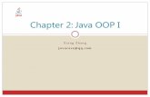 Chapter 2: Java OOP I