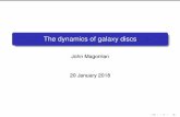 The dynamics of galaxy discs - University of Oxford