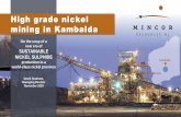 High grade nickel mining in Kambalda