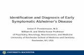 Identification and Diagnosis of Early