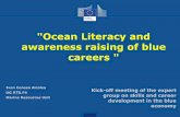 Ocean Literacy and awareness raising of blue careers