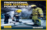 PROFESSIONAL PIPE CUTTING POWER TOOLS