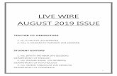 LIVE WIRE AUGUST 2019 ISSUE - J.B.A.S. College