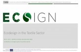 Ecodesign in the Textile Sector - ecosign-project.eu