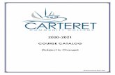 2020-2021 Course Catalog - Carteret Community College