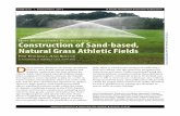 B M P for Construction of Sand-based, Natural Grass ...