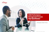 2020 Performance Management Process Year-End Review