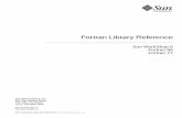 Fortran Library Reference