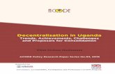 Decentralisation in Uganda - Africa Portal