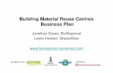 Building Material Reuse Centres Business Plan