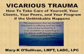 VICARIOUS TRAUMA - cssd.ctclearinghouse.org
