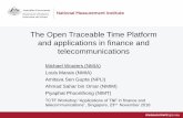 The Open Traceable Time Platform and applications in ...