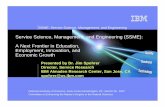 Service Science, Management, and Engineering (SSME): A ...