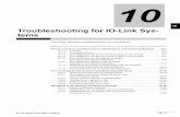 Troubleshooting for IO-Link Sys- tems