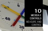 MEDIDA E CONTROLO MEASURE AND CONTROL