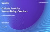 Clarivate Analytics Systems Biology Solutions