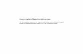 Documentation of Experimental Processes