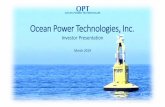Ocean Power Technologies, Inc.