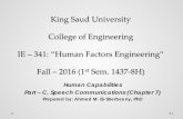 King Saud University College of Engineering IE – 341 ...