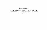 EPSON EQUITY 386/33 PLUS