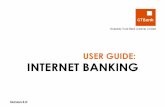 USER GUIDE: INTERNET BANKING - Guaranty Trust Bank