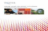 ARAB AND ISLAMIC STUDIES - University of Exeter